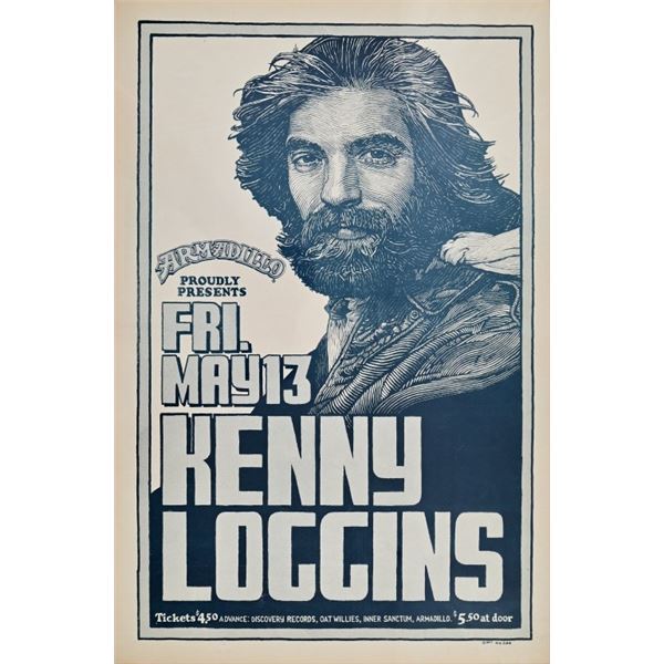 AWHQ Poster Kenny Loggins Guy Juke 1977