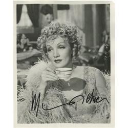 Marlene Dietrich Signed Photo