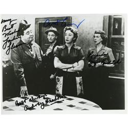 Honeymooners Cast Signed Photo