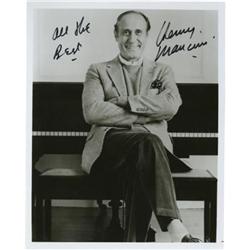 Henry Mancini Signed Portrait