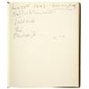 Image 1 : Clifton Webb Signed Guest Book from Home