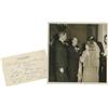 Image 1 : Clifton Webb Photo and Letter From Duke Edward