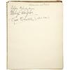 Image 3 : Clifton Webb Guest Book - "The Webbs" - Vintage