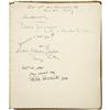 Image 4 : Clifton Webb Guest Book - "The Webbs" - Vintage