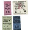 Image 1 : Beatles Group of 4 Ticket Stubs, 1965