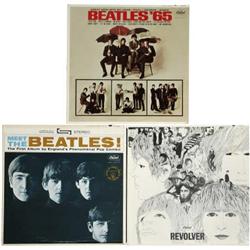 Bealtes Group of 3 LPs