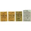 Image 1 : Beatles Group of Four Ticket Stubs