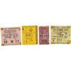Image 1 : Beatles Group of 4 Ticket Stubs 1964