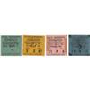 Beatles Group of 4 Stubs Christmas Show 1965