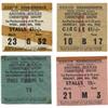 Image 1 : Beatles Group of 4 Ticket Stubs