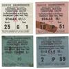 Image 1 : Beatles Group of 4 Ticket Stubs