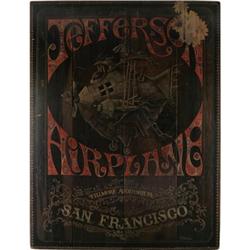 Jeffeson Airplane Fillmore Auditorium Poster