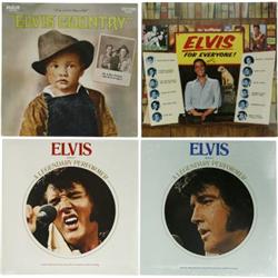 Elvis Presley Group of 4 Albums Still Sealed