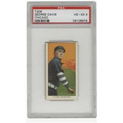 1909-11 T206 Jake Stahl Glove Shows American Bea