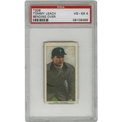 1909-11 T206 Tommy Leach Bending Over PSA VG-EX