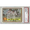 Image 1 : 1962 Topps Babe and Mgr. Huggins #137 PSA NM-MT