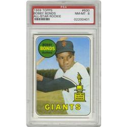 1969 Topps Bobby Bonds All-Star Rookie #630 PSA
