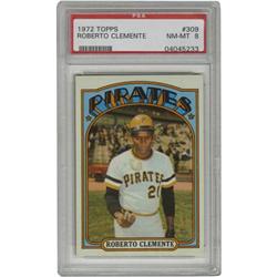 Baseball 1972 TOPPS ROBERTO CLEMENTE #309 NM/MT