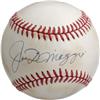 Joe DiMaggio Single Signed Baseball. Joe D made