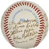 Image 5 : Negro League Stars Multi-Signed Baseball. Great