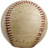 Image 2 : 1948 New York Giants Team Signed Baseball. Twen