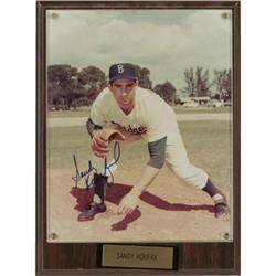 Sandy Koufax Signed Photograph. Classic 8x10" c