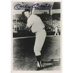 Mickey Mantle Signed Photograph. Exceptionally