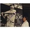 Ted Williams Signed Photograph. Superb 10/10 si