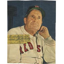 Stars of Athletic Signed Magazine Clippings. Ma