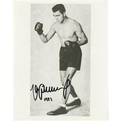 Max Schmeling Signed Photograph. Because his ri