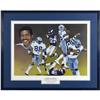Drew Pearson Signed Lithograph. Mr. Clutch, Dre