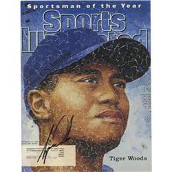 Tiger Woods Signed "Sports Illustrated" Magazine