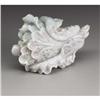 CHINESE CARVED JADE HARDSTONE CABBAGE