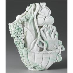 CHINESE JADE/HARDSTONE OPENWORK GROUP