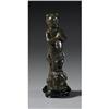 CHINESE CARVED JADE/HARDSTONE FIGURE