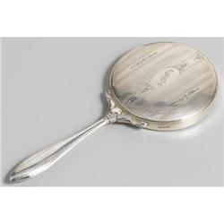 CANADIAN STERLING SILVER HAND MIRROR BIRKS