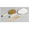 Image 2 : AMERICAN SILVER AND CELLULOID VANITY SET
