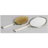 Image 2 : AMERICAN STERLING SILVER HAND MIRROR AND BRUSH
