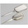 AMERICAN STERLING SILVER HAND MIRROR AND BRUSH