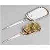 Image 2 : AMERICAN STERLING SILVER HAND MIRROR AND BRUSH