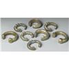 Image 2 : GROUP OF EIGHT AFRICAN SLAVE BRACELETS