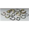 GROUP OF ELEVEN AFRICAN SLAVE BRACELETS