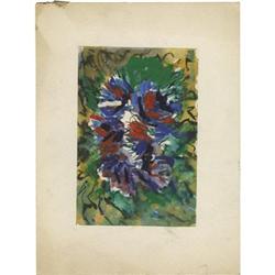 JOSEPHINE MAHAFFEY WATERCOLOR ON PAPER