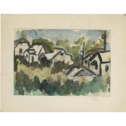 JOSEPHINE MAHAFFEY WATERCOLOR AND PENCIL