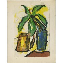 JOSEPHINE MAHAFFEY WATERCOLOR ON PAPER