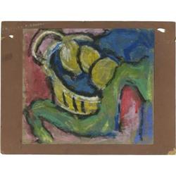 JOSEPHINE MAHAFFEY PASTEL ON SANDPAPER