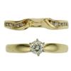 Diamond, Gold Ring Set