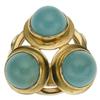 Turquoise, Gold Ring