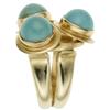 Image 2 : Turquoise, Gold Ring