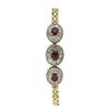 Ruby, Diamond, Gold Bracelet